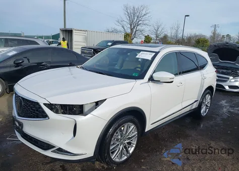 2023 Acura Mdx Advance Package z USA, uszkodzony, nr VIN 5J8YE1H85PL042047